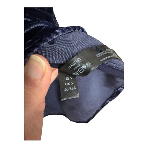 ANTHROPOLOGIE | Suri Crushed Velvet Tank Top in Royal Purple/Blue, Size Small - Picture 10 of 11